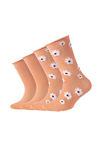 s.Oliver Kinder Socken 4er Pack 35/38 peach nectar von s.Oliver