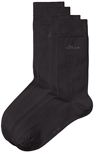 s.Oliver Unisex - Erwachsene Socke 2 er Pack, S20001, Gr. 39-42, Blau (04 navy) von s.Oliver