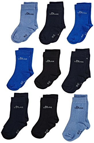 s.Oliver Socks Jungen S20031 Socken, Blau, 35-38 EU von s.Oliver Socks