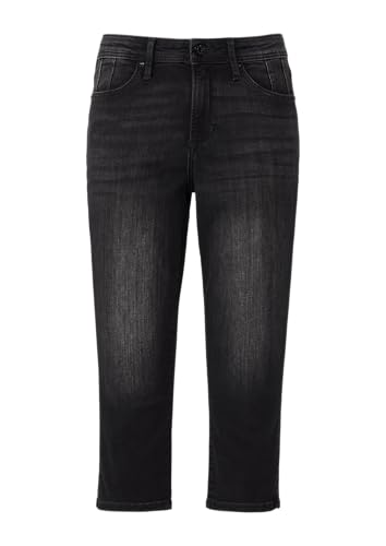 Capri-Jeans Betsy/Slim Fit/Mid Rise/Slim Leg dunkelgrau 42 von s.Oliver