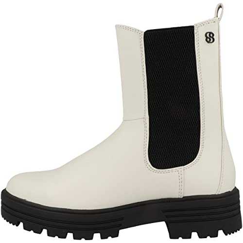 Chelsea-Stiefel 5-5-25411-39 Weiß Red Label von s.Oliver