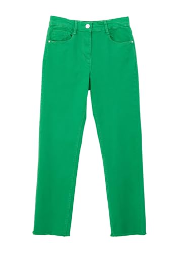 Cropped-Jeans/Regular Fit/Mid Rise/Straight Leg grün 164/REG Cropped-Jeans/Regular Fit/Mid Rise/Straight Leg grün 164/REG von s.Oliver
