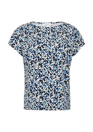 T-Shirt aus Viskosestretch im Relaxed Fit Navy 46 von s.Oliver