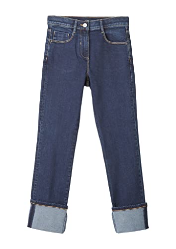 s.Oliver Mädchen 2117893 Jeans, Suri Straight Fit, BLUE, 164 / SLIM von s.Oliver