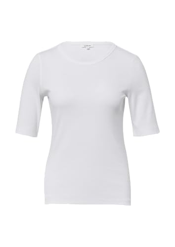 Geripptes T-Shirt im Slim Fit aus Baumwollmix weiß 40 Geripptes T-Shirt im Slim Fit aus Baumwollmix weiß 40 von s.Oliver