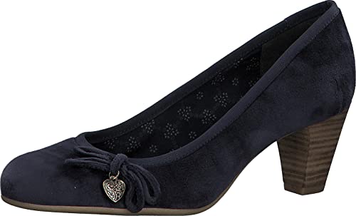 s.Oliver Classic Pumps, dunkelblau, 5 UK von s.Oliver