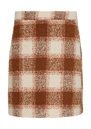 Kurzer Bouclé-Rock mit Musterung beige 34 von s.Oliver