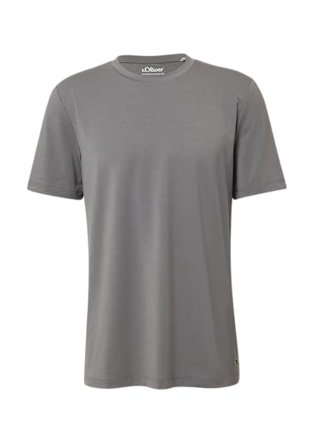 Performance T-Shirt mit Cooling Effekt grau meliert XXL von s.Oliver