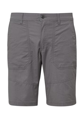 Phoenix: Bermuda mit Ripstop-Struktur im Worker-Style grau 34 von s.Oliver