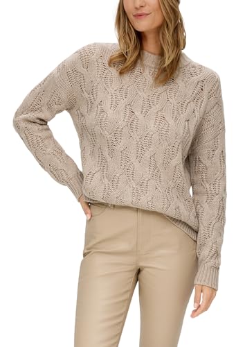s.Oliver Damen 2138019 Pullover mit Strickmuster, 82w2,40 von s.Oliver