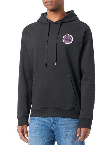 s.Oliver Q/S by Herren Sweatshirt mit Kapuze Black, XL von s.Oliver