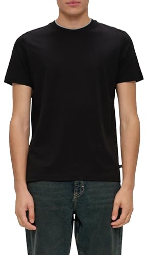 s.Oliver Herren T-Shirt mit Layering Detail Schwarz, S s.Oliver Herren T-Shirt mit Layering Detail Schwarz, S von s.Oliver
