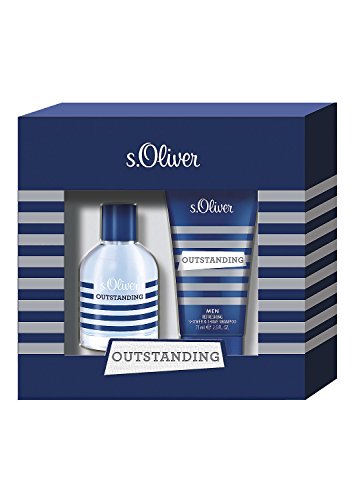 Outstanding Men by S. Oliver Geschenkbox, 2-teilig :Eau de Toilette Spray 30 ml + Shower Shampoo 75 ml / 1 Stk. von s.Oliver