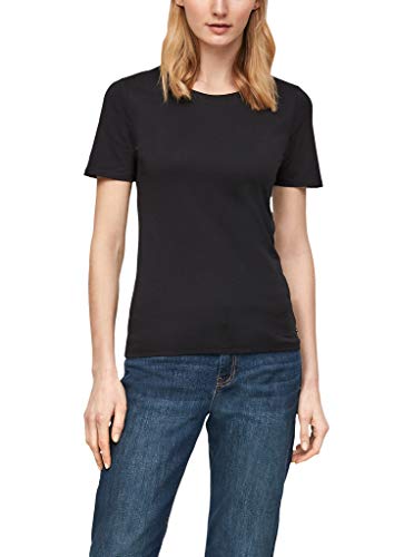 s.Oliver Damen 2060837 T-Shirt, Schwarz, 48 EU von s.Oliver