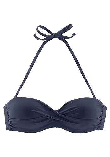 S.OLIVER BEACH Bikini Oberteil Mix-Kini, Marine, D42 von s.Oliver