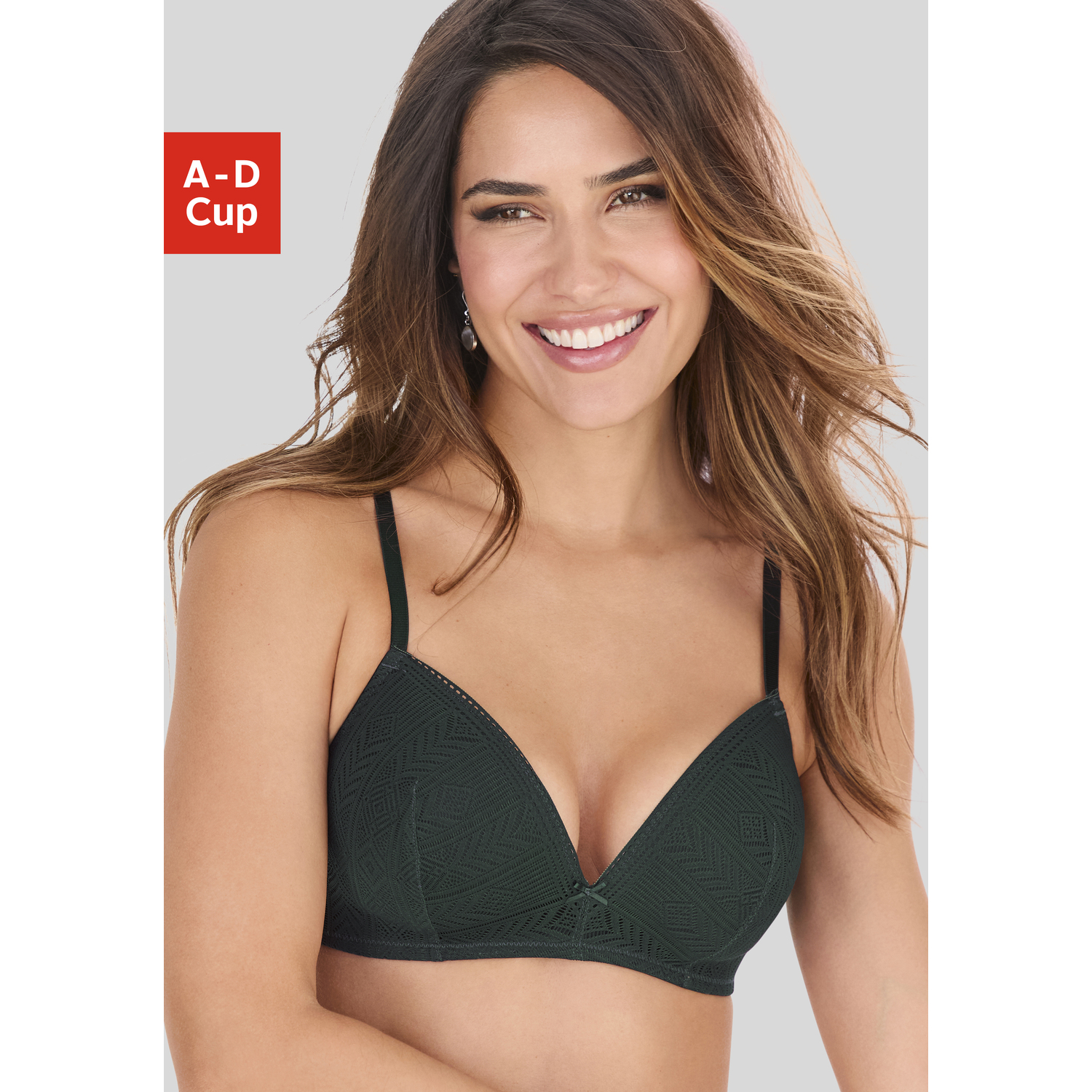 S.OLIVER Bralette-BH Damen tannengrün Gr.75A von s.Oliver