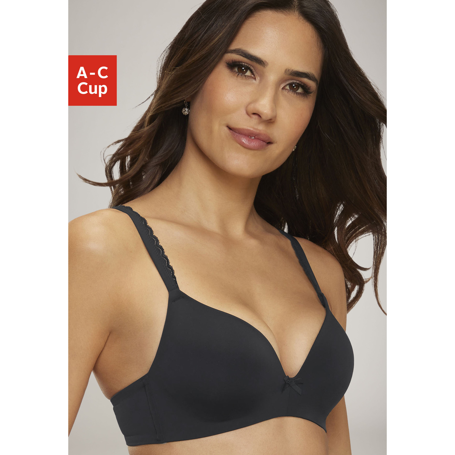 S.OLIVER Bralette Damen schwarz Gr.75 Cup C von s.Oliver