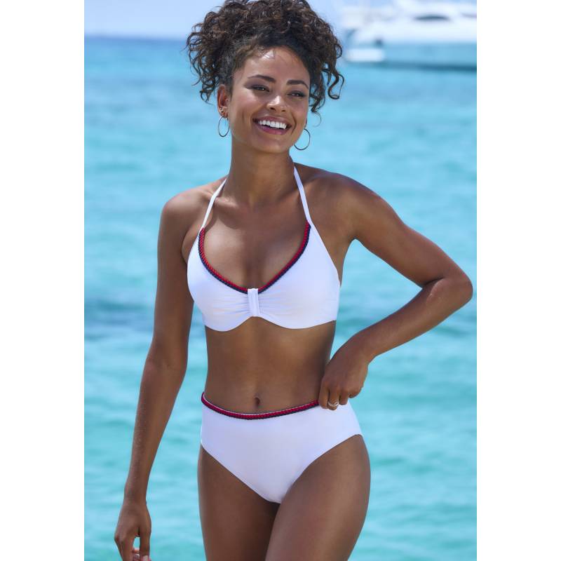 S.OLIVER Bügel-Bikini-Top Damen weiß Gr.36 Cup B von s.Oliver