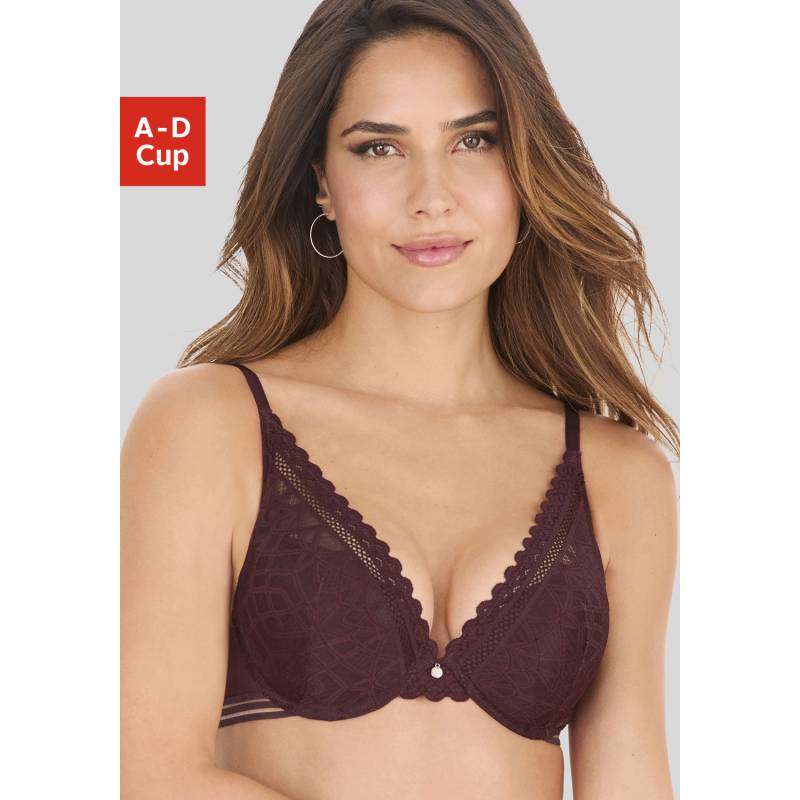 S.OLIVER Push-up-BH Damen cassis Gr.75C von s.Oliver