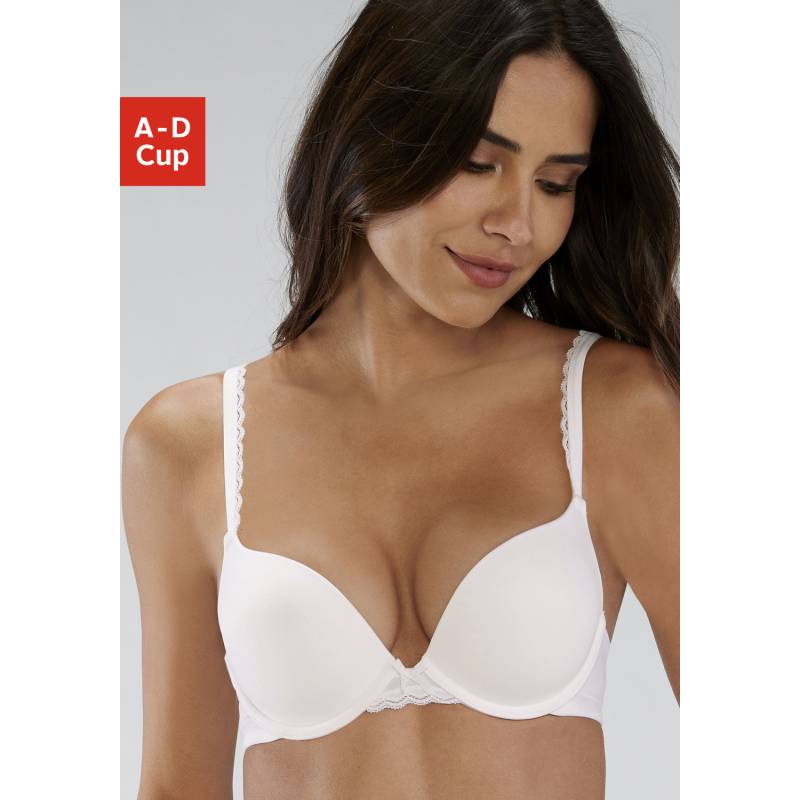 S.OLIVER Push-up-BH Damen creme Gr.80A von s.Oliver