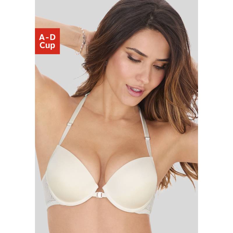 S.OLIVER Push-up-BH Damen creme Gr.80D von s.Oliver