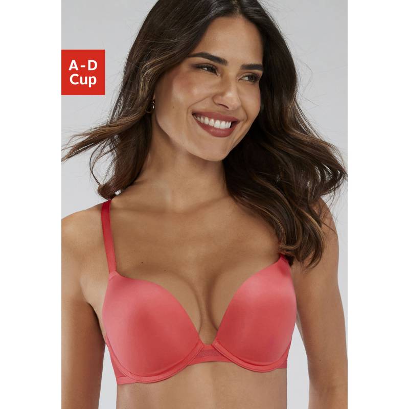 S.OLIVER Push-up-BH Damen dunkelorange Gr.85C von s.Oliver