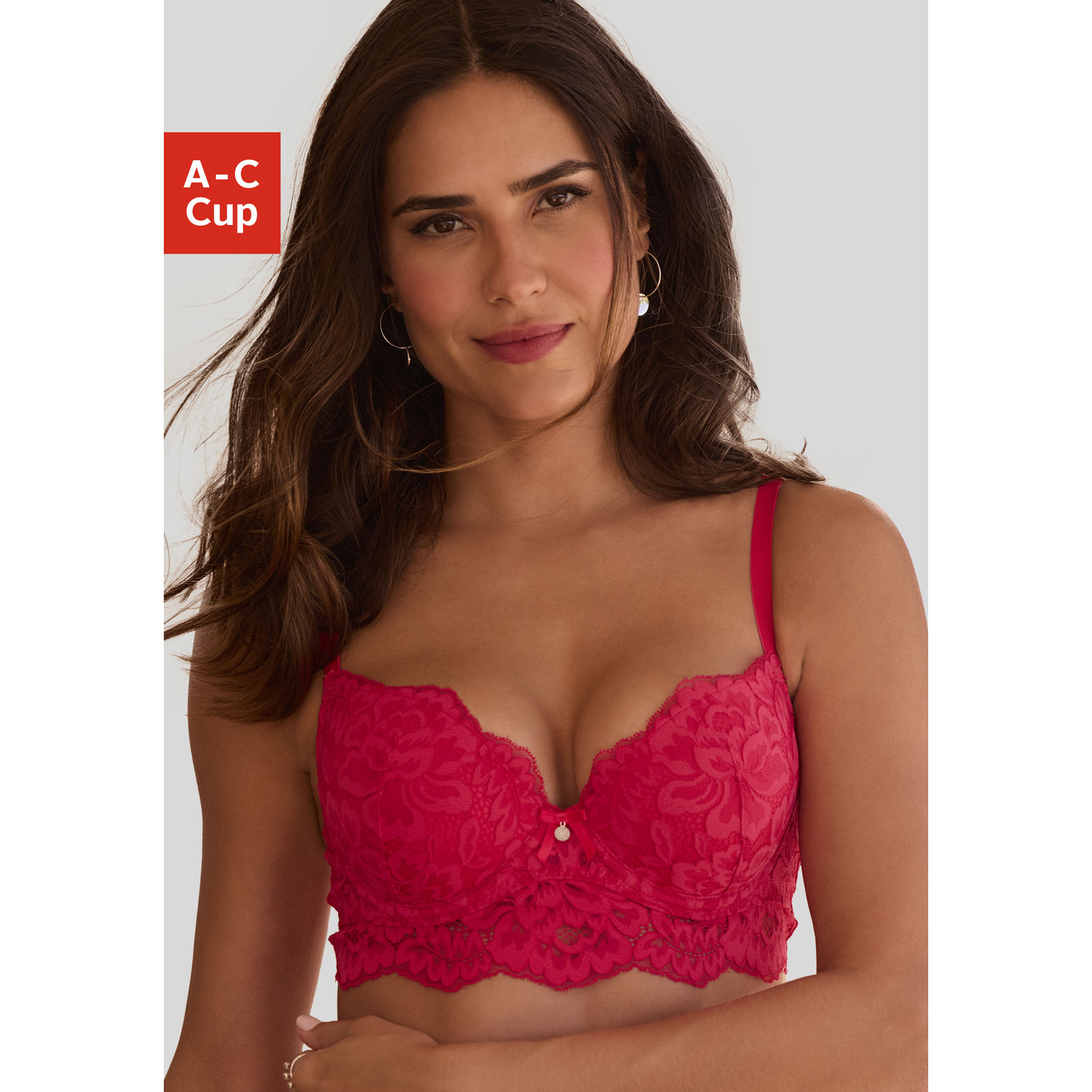 S.OLIVER Push-up-BH Damen himbeere Gr.85B von s.Oliver