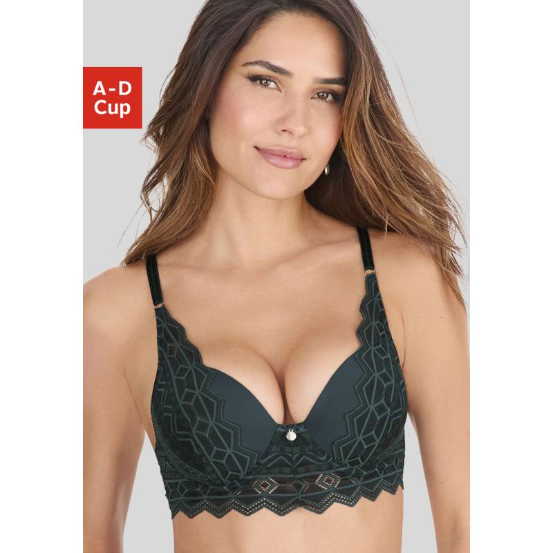 S.OLIVER Push-up-BH Damen piniengrün Gr.80B von s.Oliver