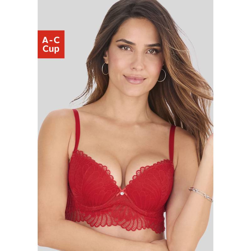 S.OLIVER Push-up-BH Damen rot Gr.85C von s.Oliver