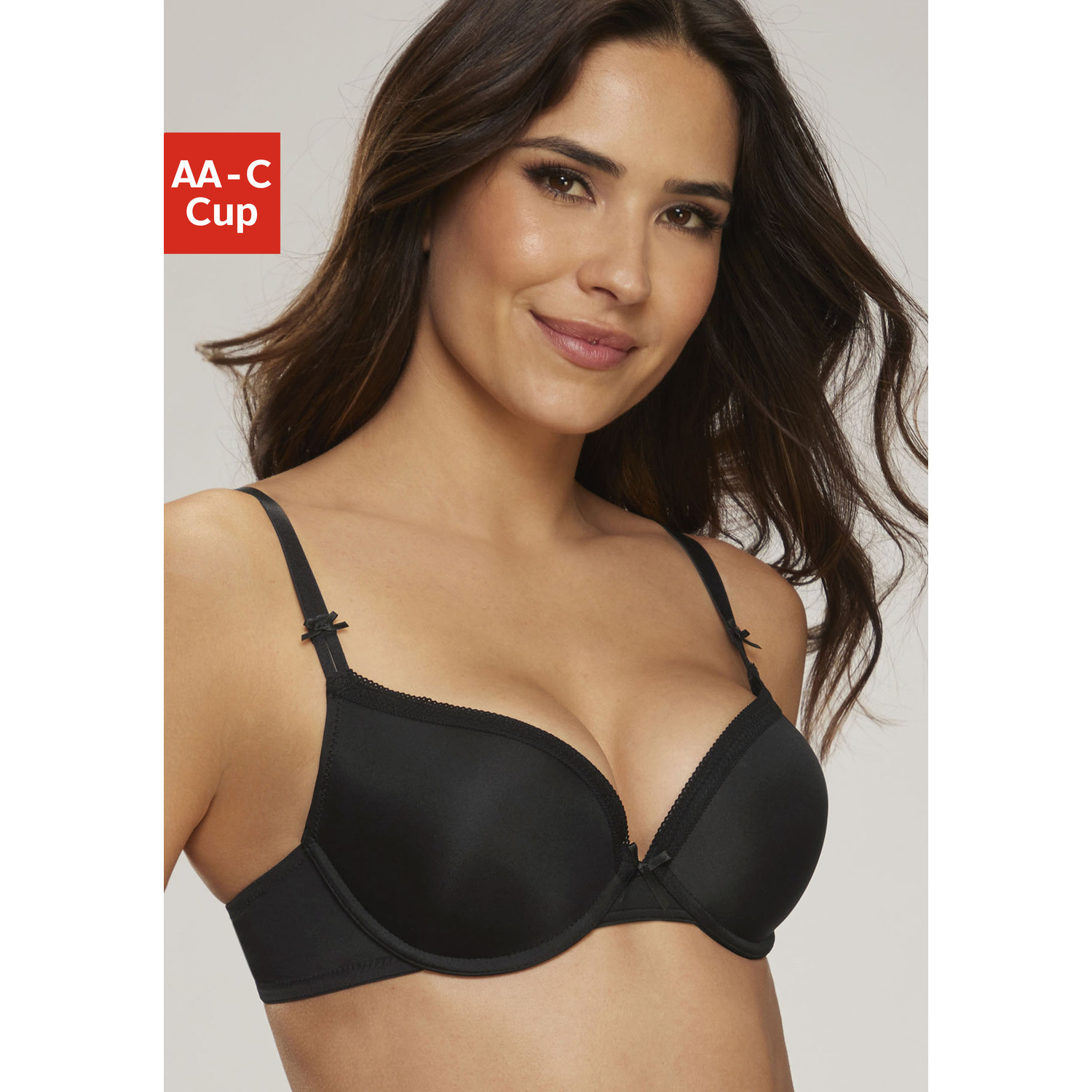 S.OLIVER Push-up-BH Damen schwarz Gr.70C von s.Oliver