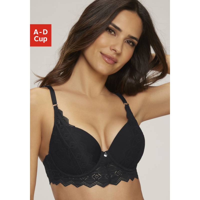 S.OLIVER Push-up-BH Damen schwarz Gr.70D von s.Oliver