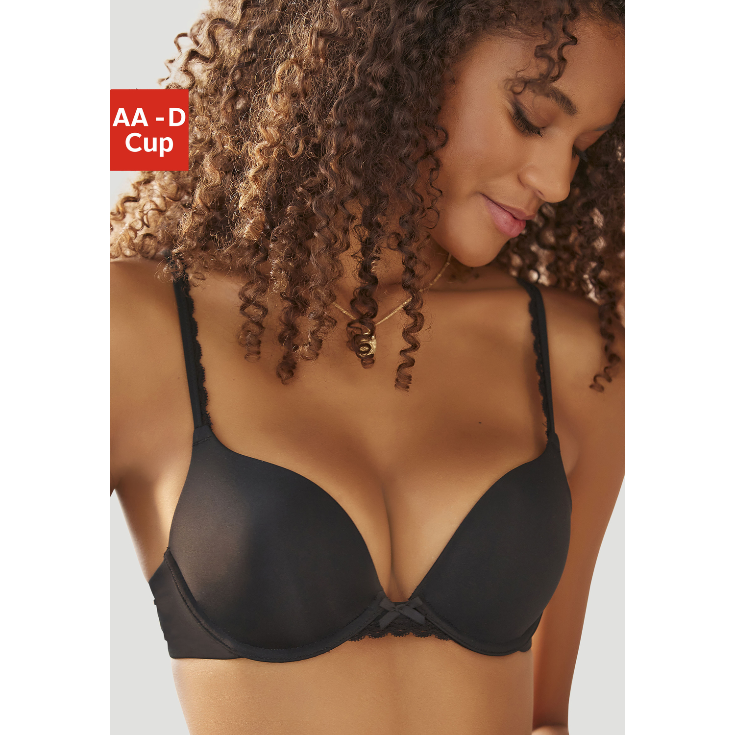 S.OLIVER Push-up-BH Damen schwarz Gr.75C von s.Oliver