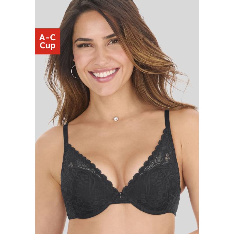 S.OLIVER Push-up-BH Damen schwarz Gr.75C von s.Oliver