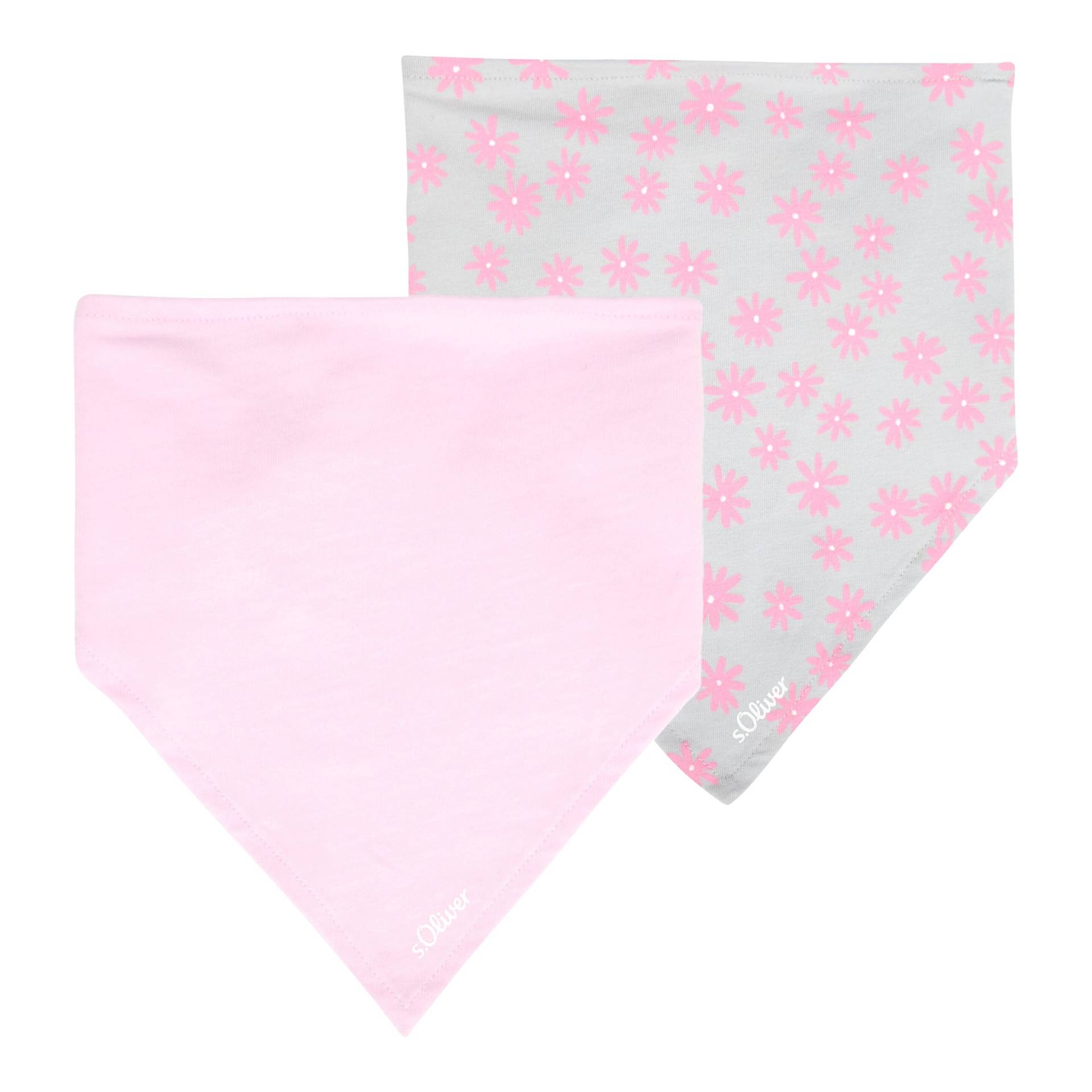 S.Oliver 2er-Pack Dreieckstücher Blumen von s.Oliver