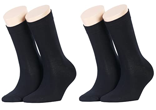 S.Oliver Classic Damen Socken 4er Pack, Größe:35-38;Farbe:navy (04) von s.Oliver