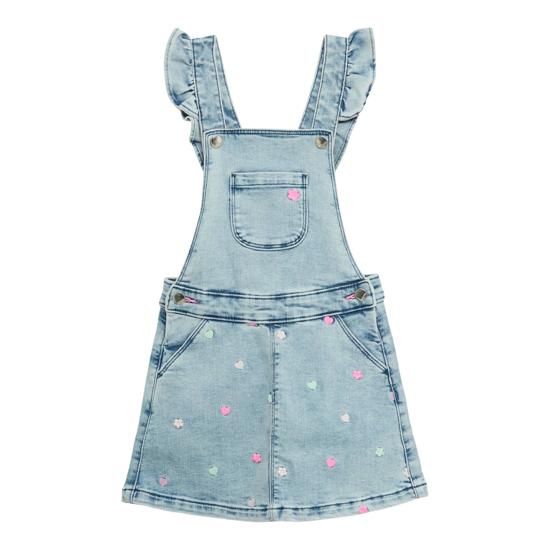 S.Oliver Jeans-Latzkleid Herzen von s.Oliver