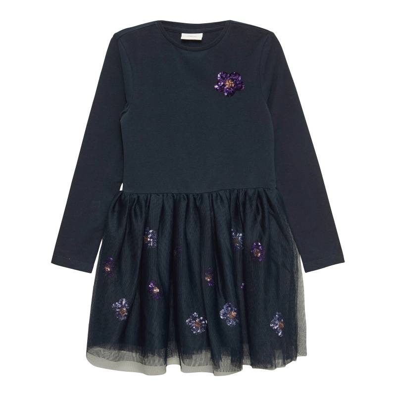 S.Oliver Kleid langarm mit Tüllrock Blumen von s.Oliver