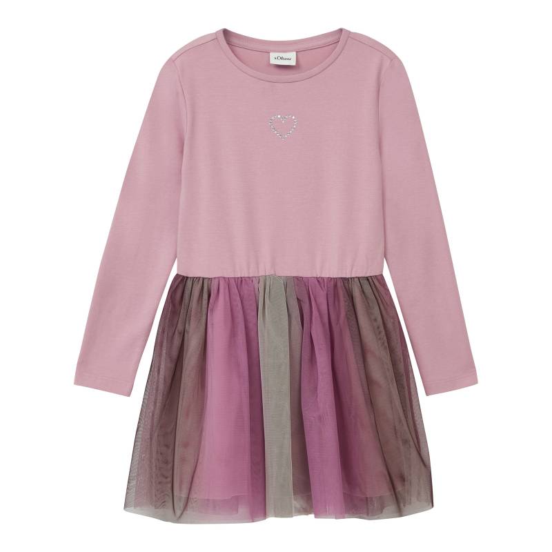 S.Oliver Kleid langarm mit Tüllrock von s.Oliver