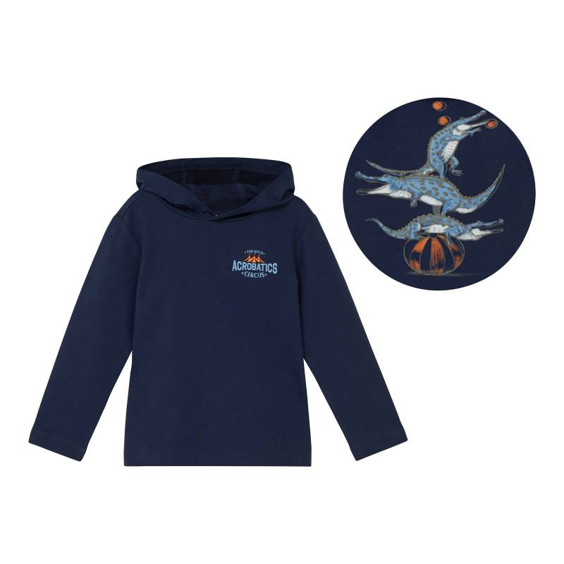 S.Oliver Shirt langarm mit Kapuze Krokodile von s.Oliver