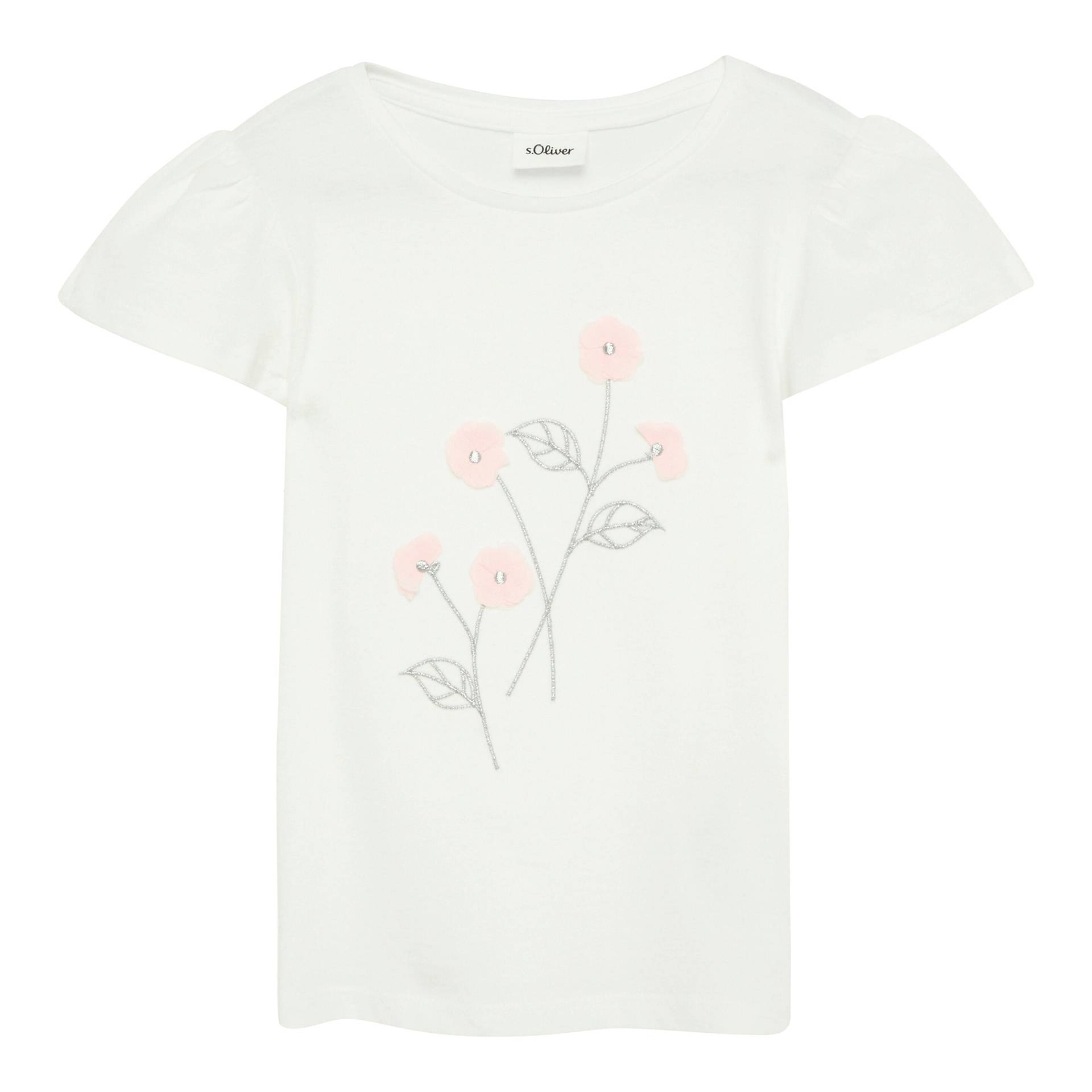 S.Oliver T-Shirt Tüll-Blumen von s.Oliver