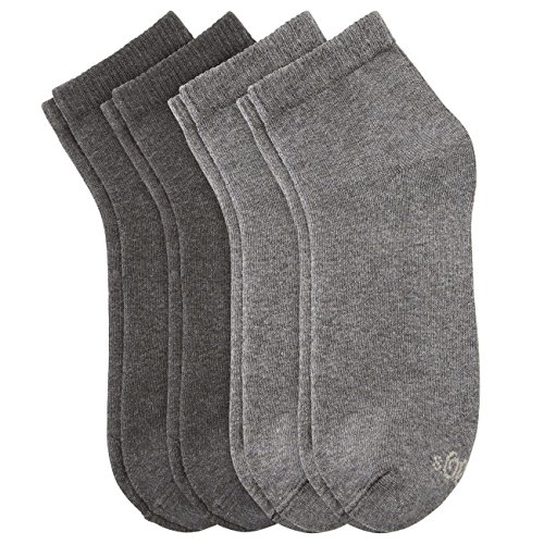 S.Oliver Unisex Quarter Socken 8er Pack, Größe:43-46;Farbe:Grey (10) von s.Oliver