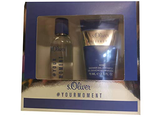 S.Oliver #your moment Men Geschenkset mit 40 ml EDT Eau de Toilette Spray von s.Oliver