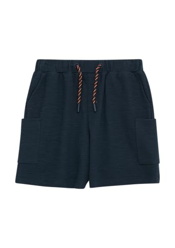 Strukturierte Bermuda im Loose Fit Navy 116 von s.Oliver