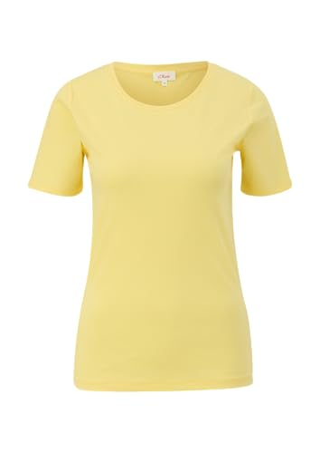 T-Shirt aus Interlockjersey im Slim Fit hellgelb 48 T-Shirt aus Interlockjersey im Slim Fit hellgelb 48 von s.Oliver
