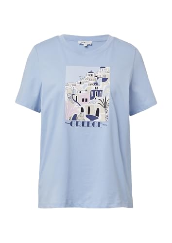 T-Shirt mit Frontprint hellblau 36 T-Shirt mit Frontprint hellblau 36 von s.Oliver