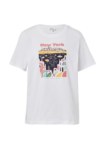 T-Shirt mit Frontprint weiß 46 von s.Oliver