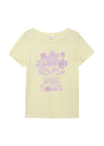 T-Shirt mit Glitzerprint und Applikation im Loose Fit helles Zitrone 140 T-Shirt mit Glitzerprint und Applikation im Loose Fit helles Zitrone 140 von s.Oliver