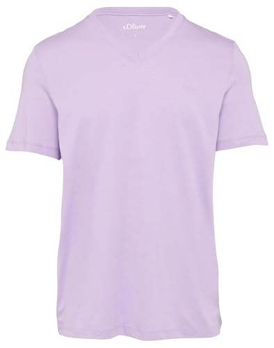 T-Shirt mit V-Neck von s.Oliver