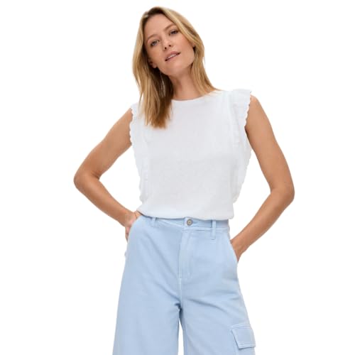 T-Shirt mit Volants von s.Oliver