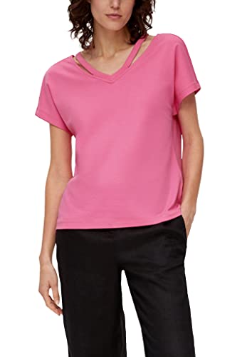 s.Oliver Damen 10.2.11.12.130.2132212 T-Shirt, Rosa 4426 #De6fa1, 38 von s.Oliver